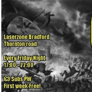 GCBradford's profile picture. Gaming Club Bradford at Laserzone, Bradford city centre (thornton road). Join us for all your Warhammer, 40k and Fantasty gaming.