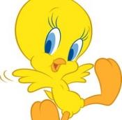 tweetybird, Tweety (Tweety Bird) is an Animated fictional yellow canary in the Warner Bros. Looney Tunes and Merrie Melodies series of animated cartoons.