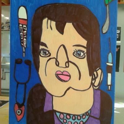 We transfer photo portaits into paintings by outsiders artists. They mirror your soul in the painting.