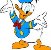 donaldduck, is a cartoon character created in 1934 at Walt Disney Productions. Donald is an anthropomorphic white duck with a yellow-orange bill, legs...