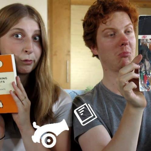 We love books. Alex tweets. @ajmullarky & @photonlongsword