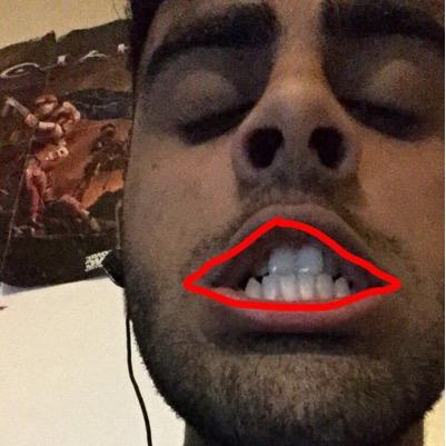 in this bitch ballpoint strapped
