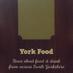 York Food (@yorkfood) Twitter profile photo York Food (@yorkfood) Twitter profile photo