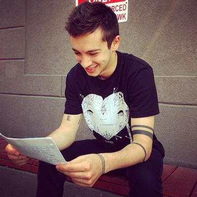 1/2 of TwentyOnePilots.