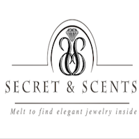 Soy candles & tarts each containing elegant crystal jewelry hidden inside valued from $10 - $5,000 You select the scent & ring, earrings or necklace Made in PGH