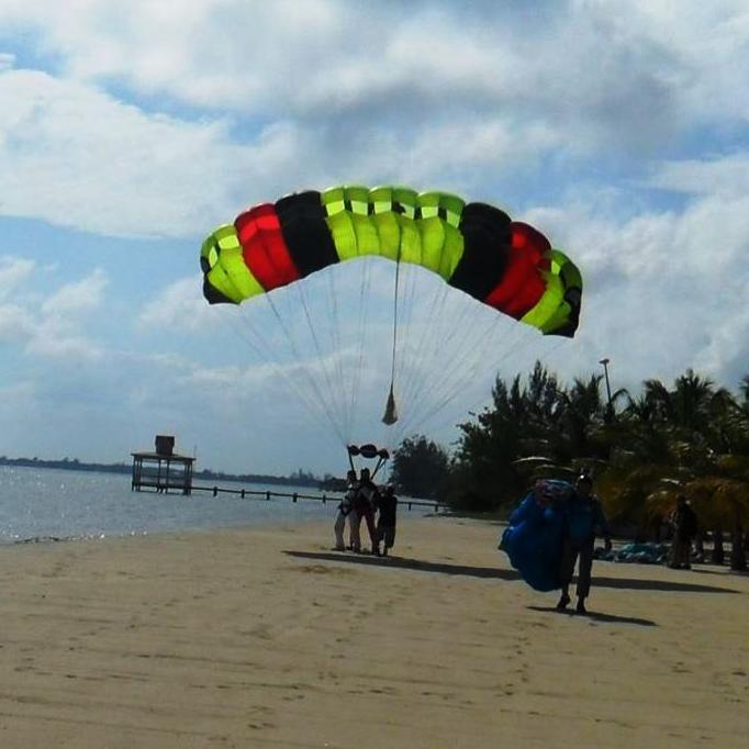 Skydive Today in Belize! Whether it's your first skydive or your 1,000th,come and enjoy the beautiful views of the Caribbean Ocean and the Belize Mountains.