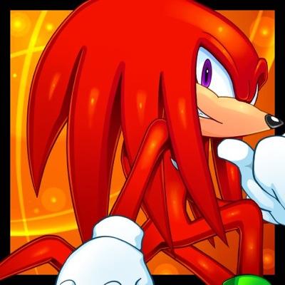 Guardian of Master Emerald, Treasure hunter and a typical, gullible, hot headed Echidna that packs a powerful punch!