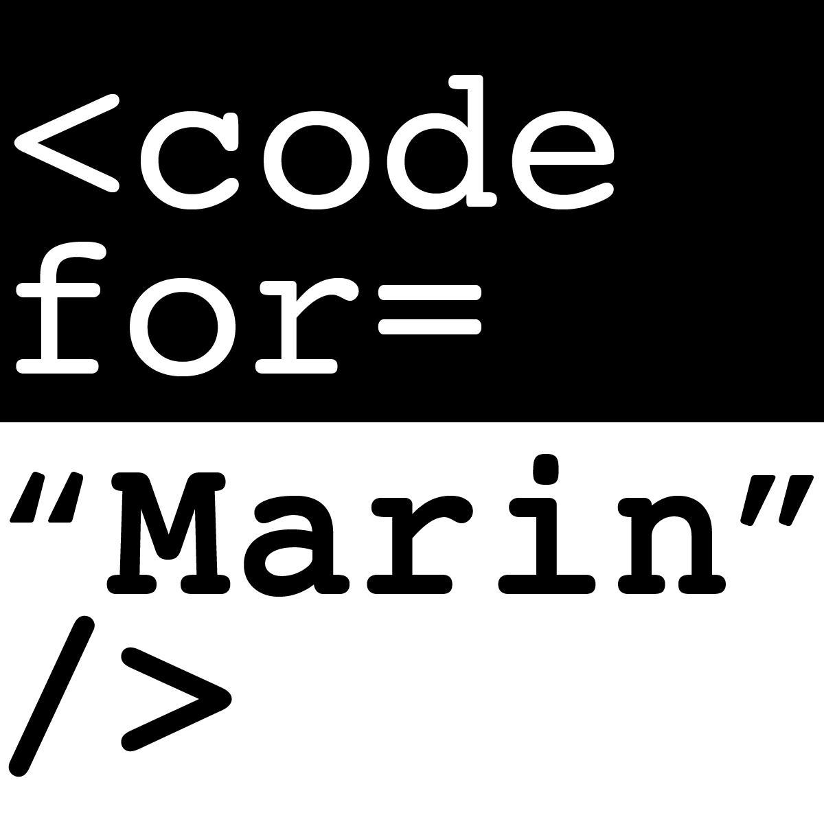 Code for Marin is a coalition of open data advocates working to improve our community and increase civic engagement.
