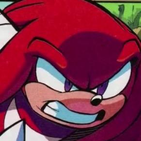 Heh, I may not be the sharpest tool in the shed, but yet I'm considered as the strongest and determined echidna on the team. [Parody RP]