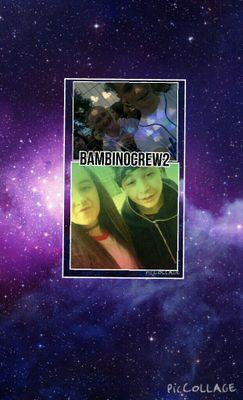 Megan and Britany bambino crew supporting bam all the way get our friends to follow us you might be a leo girl but we are leos girls