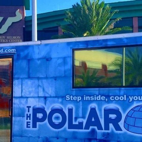 The Polar Pod is a mobile cooling system designed to prevent heat illness.