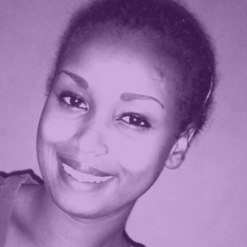 Proud African lady with a go getter attitude