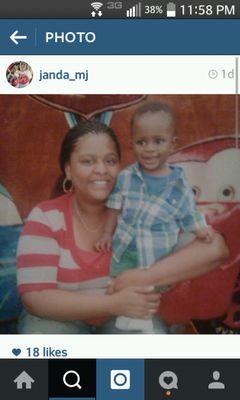 Loving my life and my son!! MJ is my world!