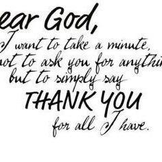 Gracias por todas las bendiciones diarias! :)