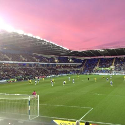 Young generation of Watford FC fans expressing our views on current games and news