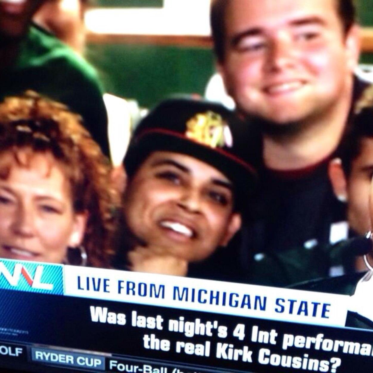 I'm not a businessman, I'm a business,man! #MSU #GoGreen #CREEPMOB