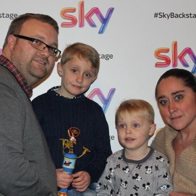 Marc and our boys are my world. Can't wait to be a 'Lawley' in november 2015. X