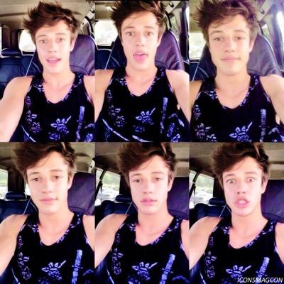 follow @sunrisedaIIas and turn her notifications on and she will dm you to cameron dallas, nash grier and jack johnson