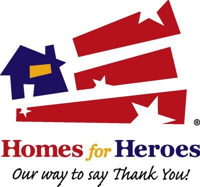 Homes for Heroes is the nation's largest Real Estate Reward Program for Heroes who can earn up to $7,000 when buying or selling a home.  We love helping Heroes!