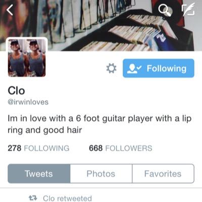 follow @irwinloves bc she follows back if you ask and deserves to reach her goal! xx