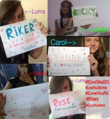 R5 i love you me heart ❤