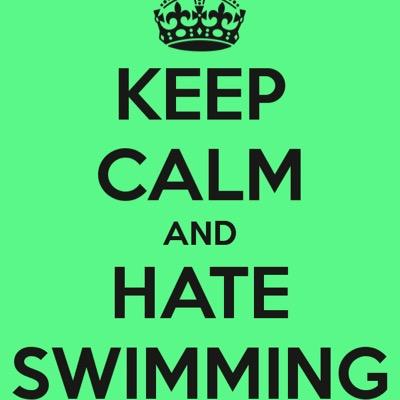 the few. the proud. the swimmers who quit.