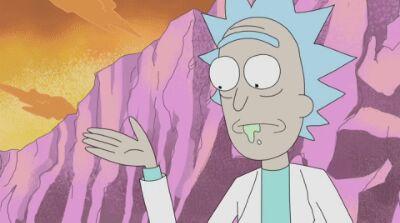 Yeah, I'm Rick. - Burp- I'm a genius, yada, yada, yada. This is my Grandson, Morty @RicksMorty