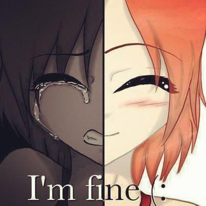I'm trying.. I'm broken.. I'm scared..
