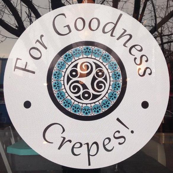 For Goodness Crepes! is a new crepes restaurant in the Highlands area of Louisville.  Yummy crepes in a unique space!  Come and enjoy!