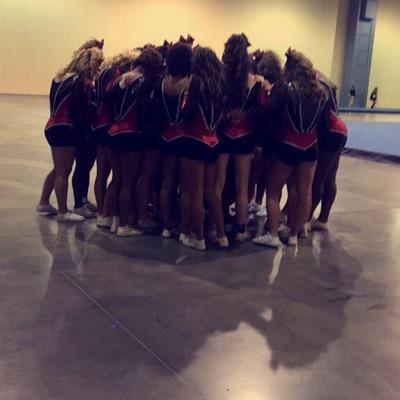 #sorrynotsorry and Cheerleading is my life ❤️ somewhere between 1 and 100