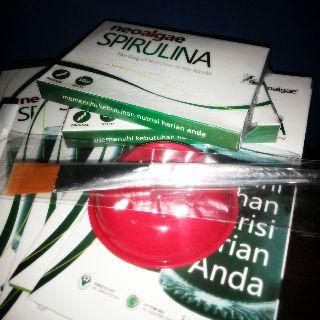 MASKER SPIRULINA (neoalgae spirulina), COSMETIC | ORDER, invite by pin: 266E9092  via sms✉ 087829123777 | @trimelany fb: Annisa trimelany
