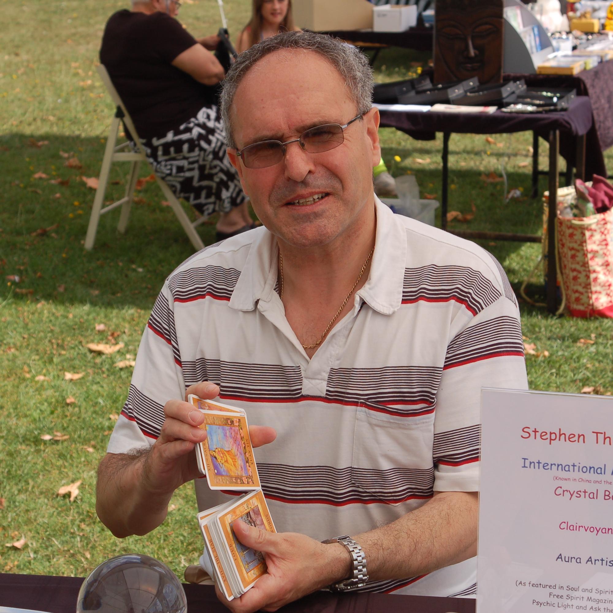 Celebrated Psychic Medium oracculist and pet Psychic. I am a well known telephone reader for a number of top companies using the stage name Merlin.