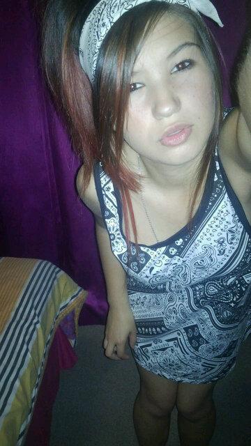 Portuguese girl.  Black hair brown eyes. Short