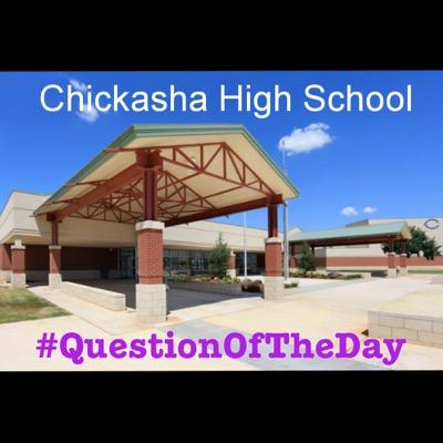 Be the first to hashtag ChickashaQOTD with the correct answer and choose the song that plays the next day.