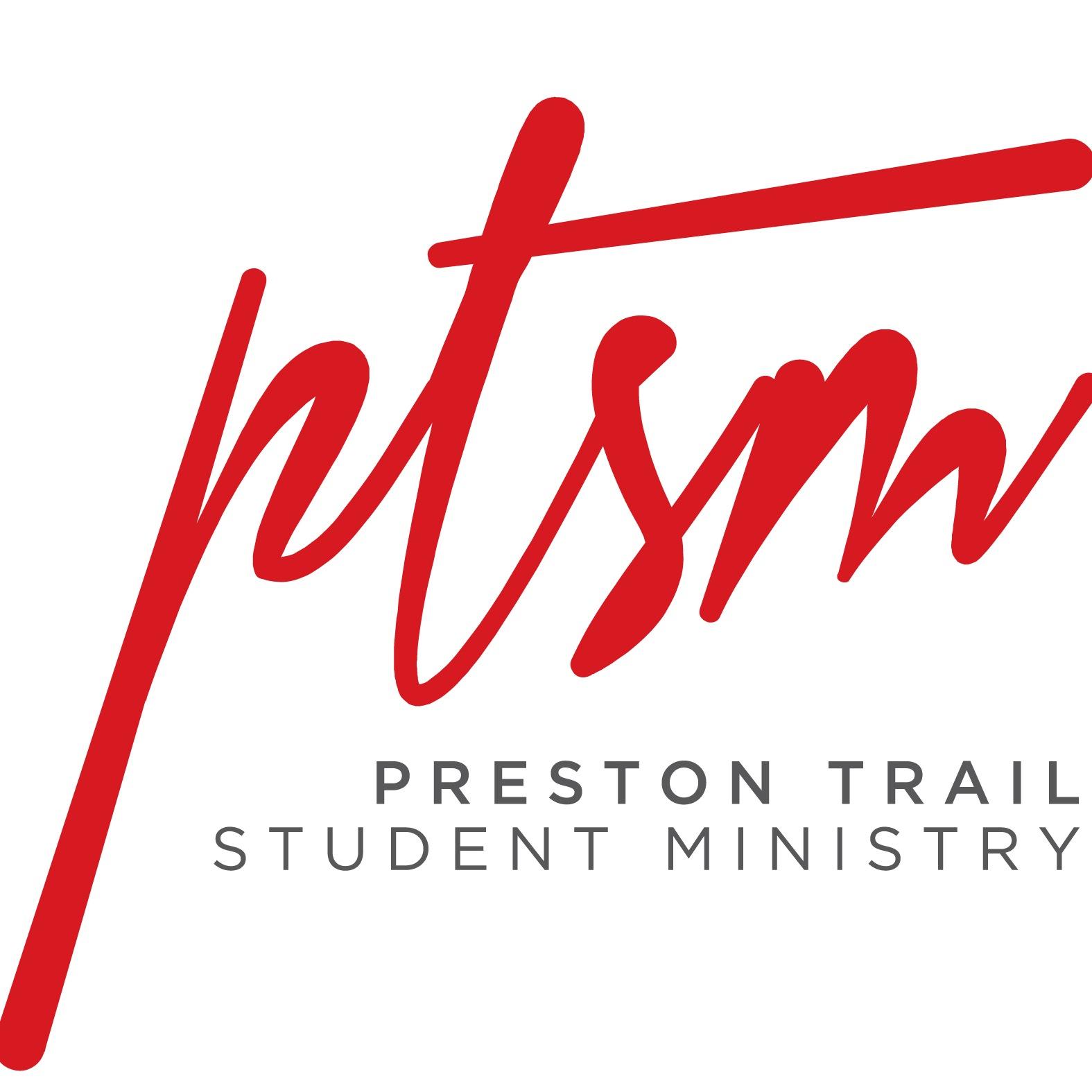PTSMParents's profile picture. Preston Trail Student Ministry.  Partnering with parents to help students find and follow Jesus Christ, who then, help other students find and follow Jesus.