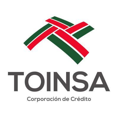 Corporación de Crédito Toinsa, más de 28 años brindando intermediaciones financieras. Orientados al crecimiento sostenido de nuestros clientes #UnidosATusLogros