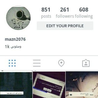تابعوني استقرام  mazn2076