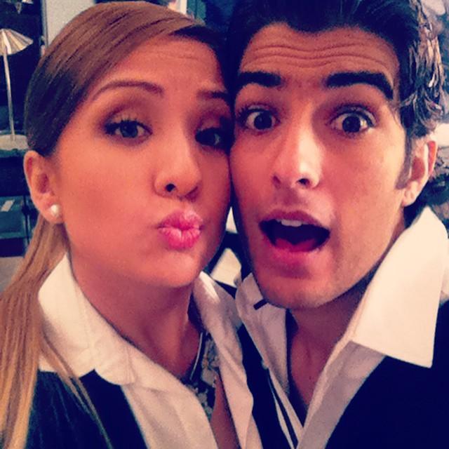 amando a Juan Pablo Gil #leon @jpablogil y a Mafer Lara #perla @maflara en la mejor historia @micorazontuyotv