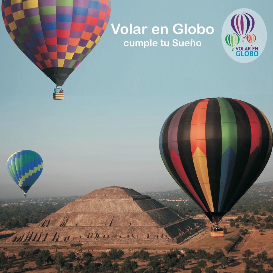 Vive tu sueño en Globo sobre Teotihuacan