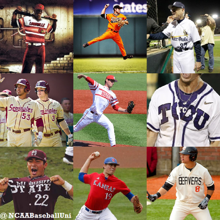The original and only twitter account for NCAA and collegiate baseball uniforms. #NCAABaseballUnis Est. 1.5.2015
