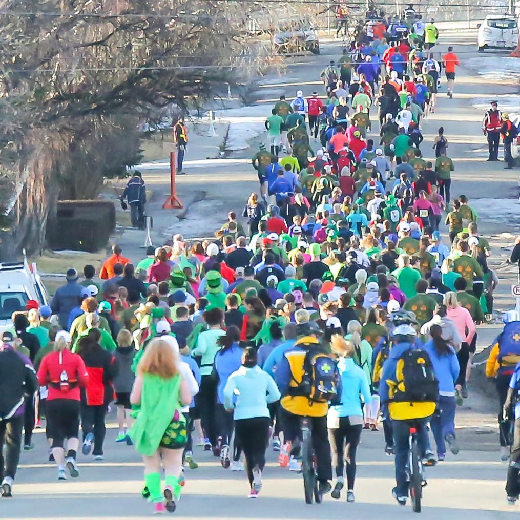 Calgary's Original St. Patrick's Day Road Race. 10 KM Run or 5 KM Run/ Walk in support of @DiabetesAssoc and @crrclub #runyyc #yycStPats
