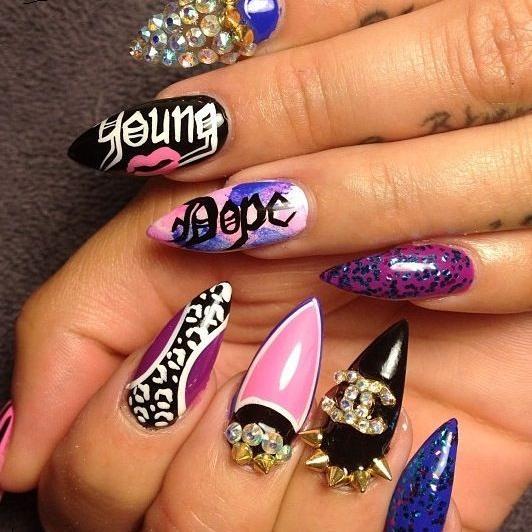 Get best acrylic nails designs, ideas, tips and guides.