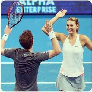 Site and Twitter Fan Official of the best players in the World Sharapova and Murray!. The best information of Maria  and Andy . :)
