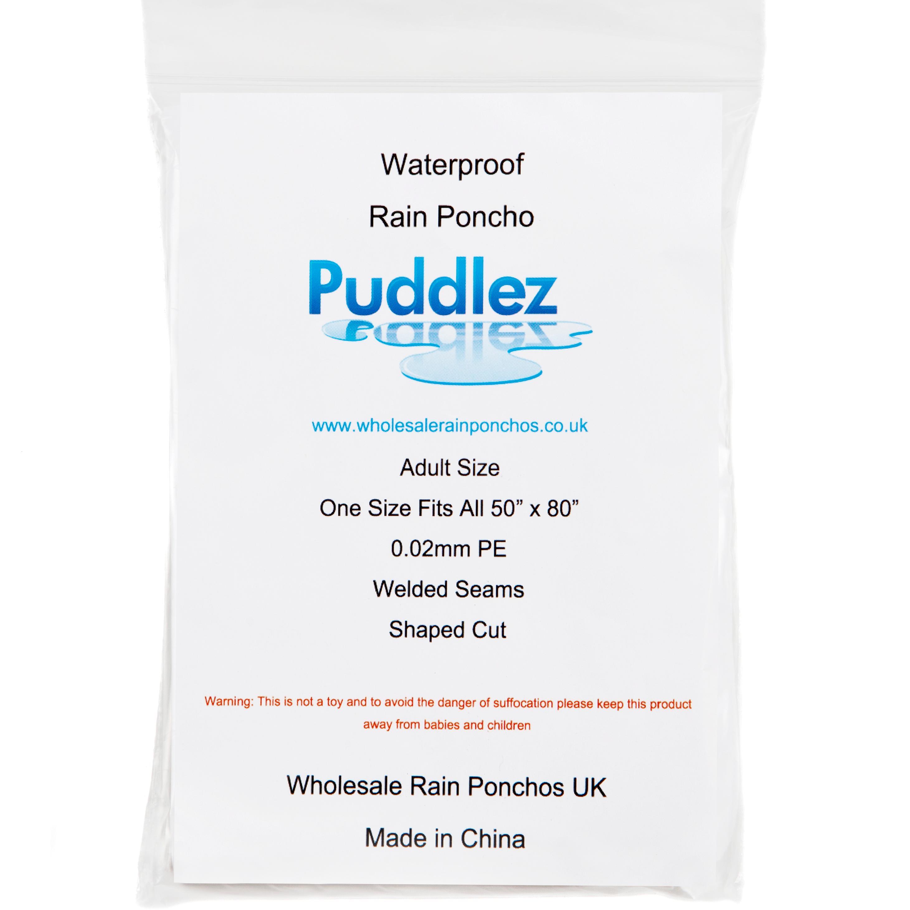 PuddlezSales's profile picture. Market leaders for the supply of Rain Ponchos, trade and retail plain or funky designs, ideal for all outdoor events http://t.co/L69BdUVm4x