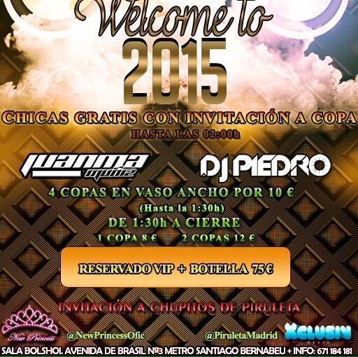 RRPP en NewPrincessMadrid  Info : 628430237
