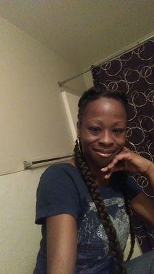 I am me. An I enjoy being who I am. I live basketball an football. Now all i need is a real man...
