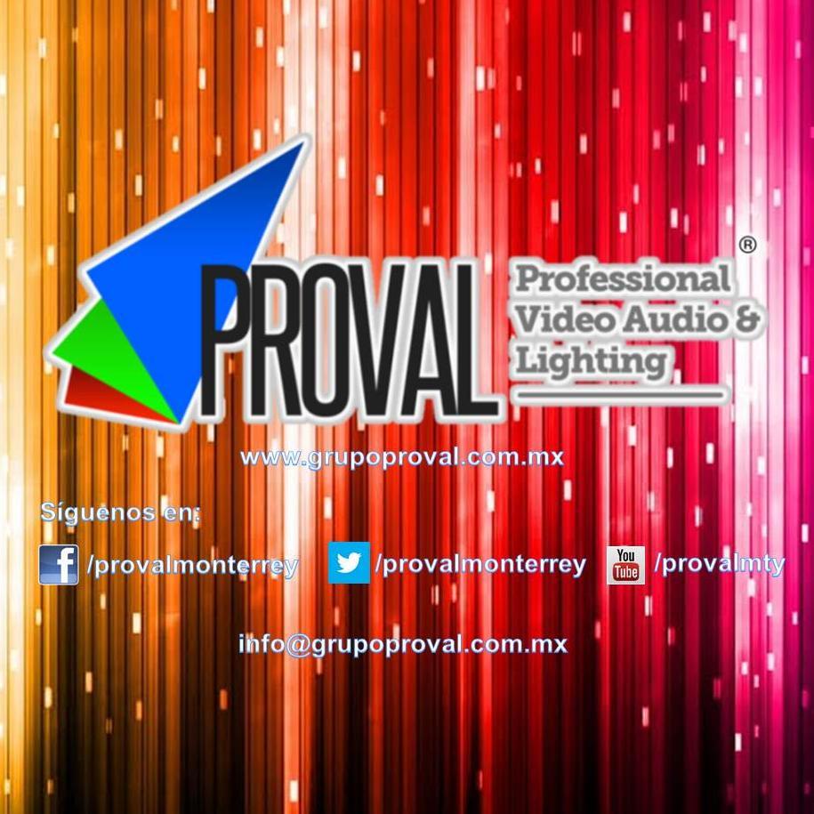 provalmonterrey's profile picture. Twitter Oficial /   Venta de Equipos de Audio, Vídeo e Iluminación profesional. También ofrecemos servicios de Iluminación Arquitectónica. Envios a todo Mexico