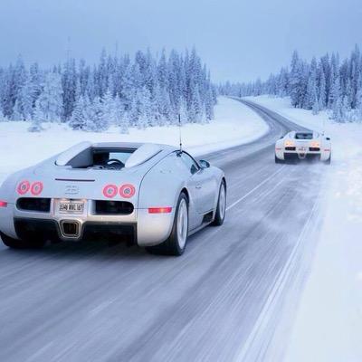 Follow for photos of sweet cars in the snow!