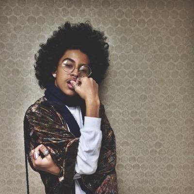 When the color purple meets a mediated hippie @PeacePunnkPrince