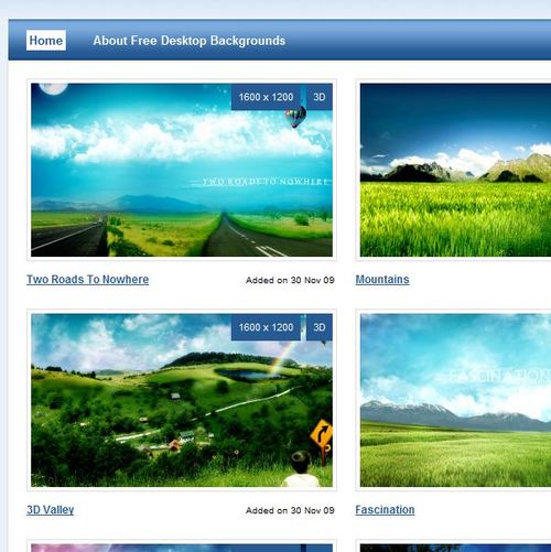 We are a online database of the best high quality desktop backgrounds on the internet!